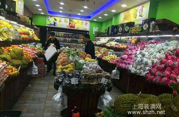 水果店裝修技巧：招牌響店鋪裝修布局佳保您生意火爆