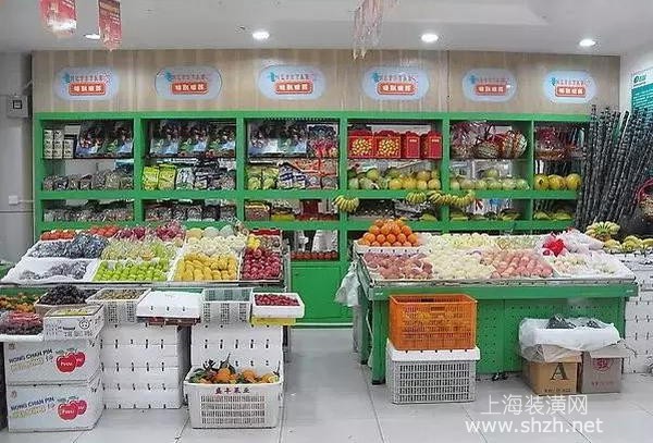 水果店裝修技巧：招牌響店鋪裝修布局佳保您生意火爆