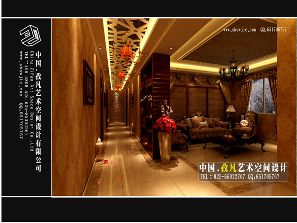 无锡豪华欧式美容院装修案例-上海孜凡艺术空间设计