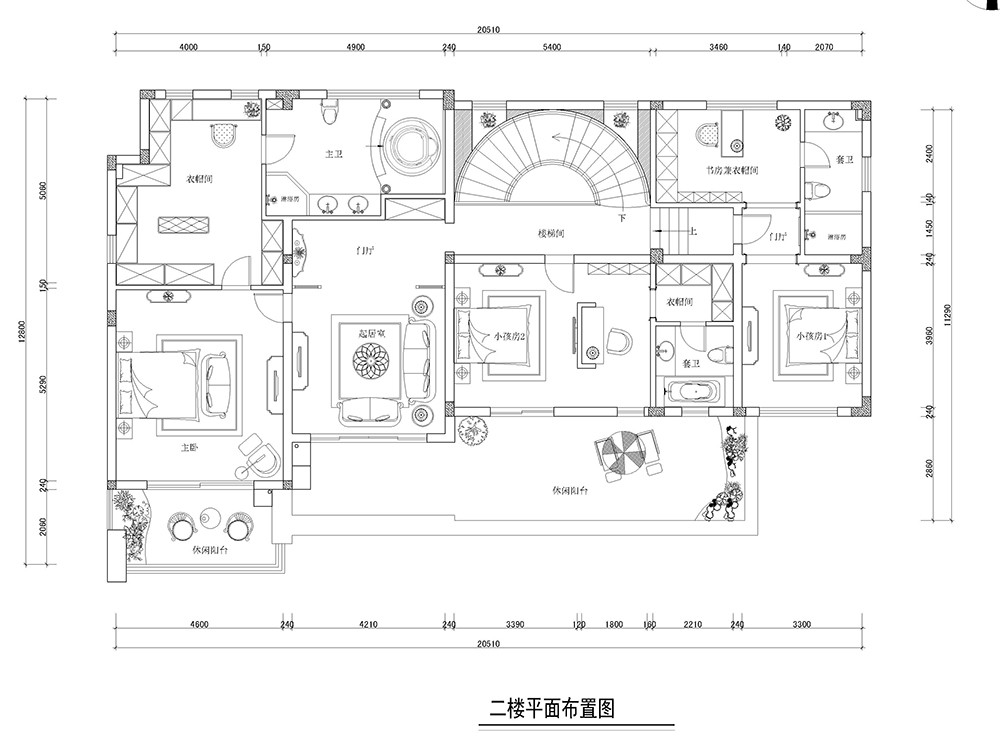 万科翡翠滨江别墅项目装修新古典欧式风格设计,上海腾龙别墅设计作品