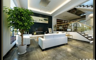 闵行别墅-效果图