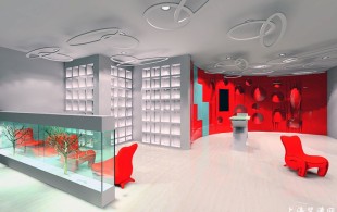 闸北办公室-效果图