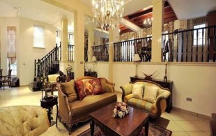 紫虹嘉苑-样板房 客厅家居