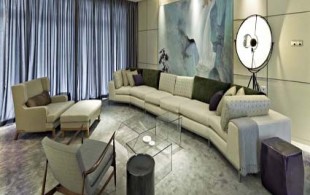 四季园-实景图 客厅厨房