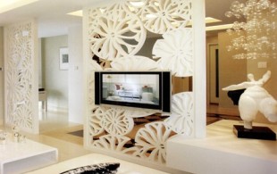 华梅花苑-客厅卧室 白色