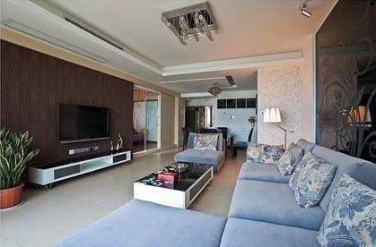 冬季居室营造蓝白调美家