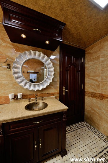 海派中式風(fēng)衛(wèi)生間