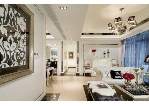 客廳裝修  簡(jiǎn)歐