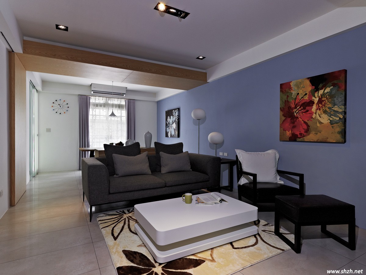 自然惬意的两居室装修