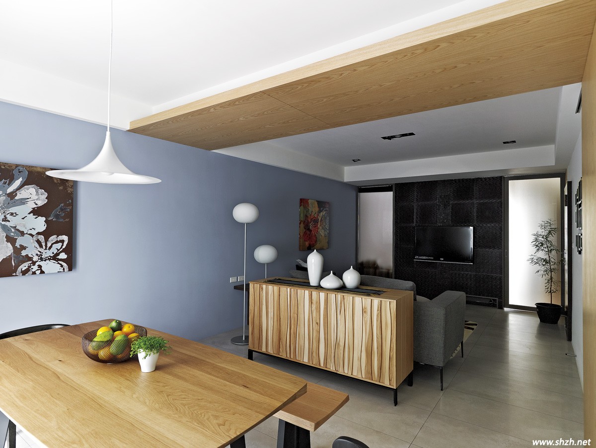 自然惬意的两居室装修