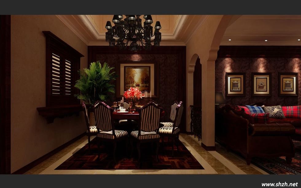 古典中式餐厅设计