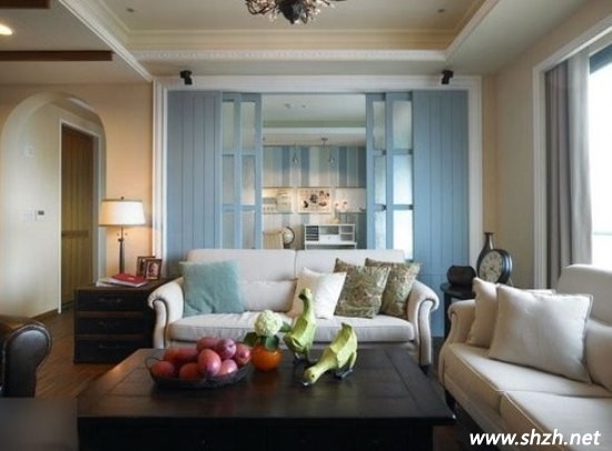 美式鄉(xiāng)村風格客廳裝修