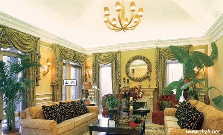 美式古典客厅设计