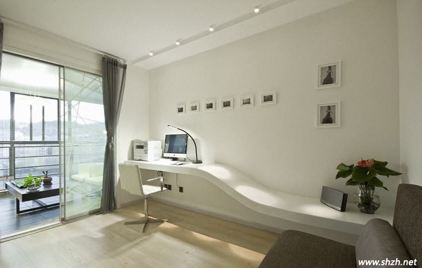 優(yōu)雅簡歐風(fēng)豪宅書房