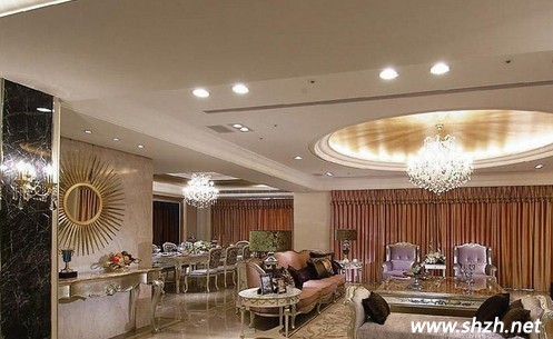 簡(jiǎn)歐新古典客廳設(shè)計(jì)