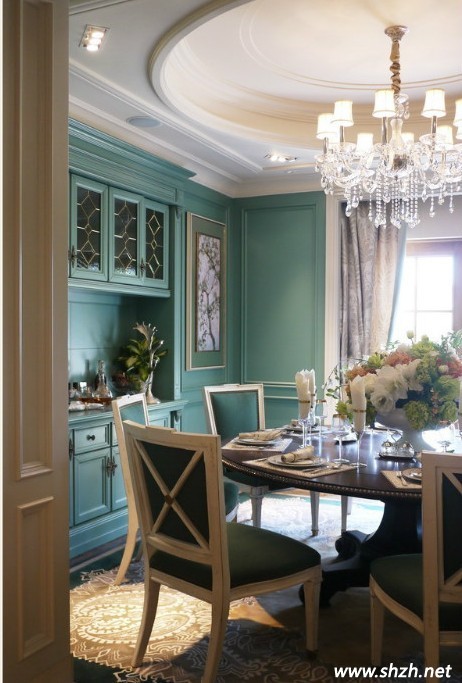 欧式田园餐厅装修