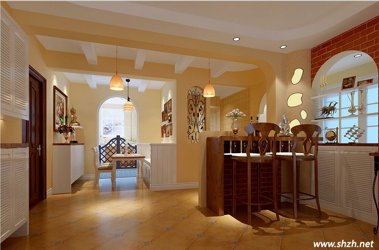 美式風(fēng)格吧臺設(shè)計(jì)