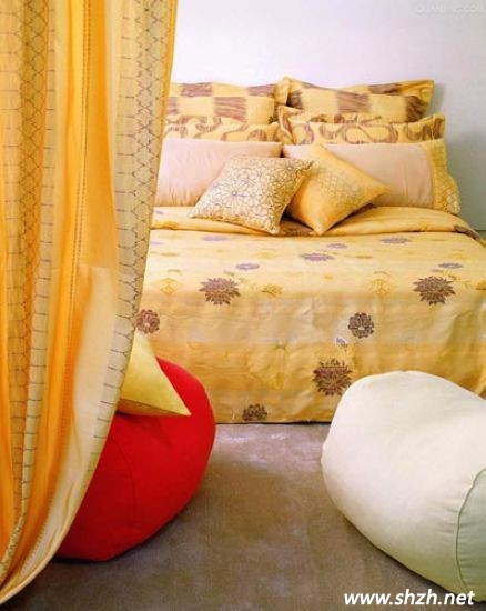 暖黄色卧室