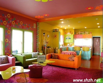 七彩客厅