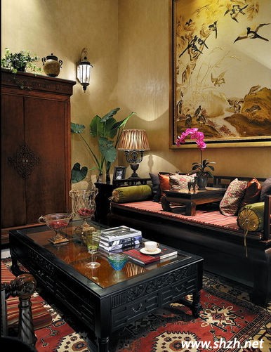 海派中式风客厅