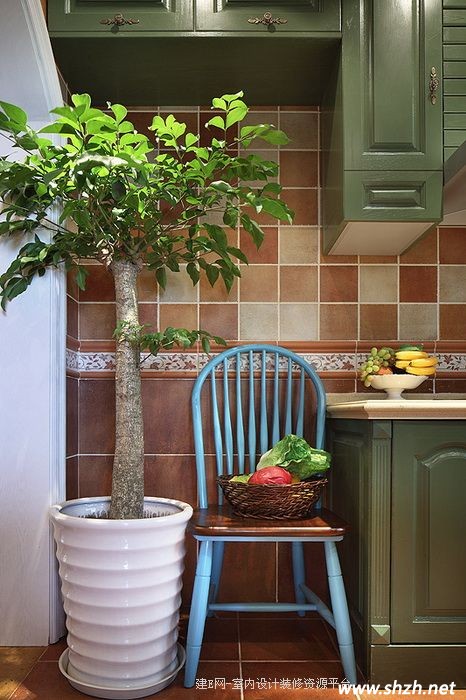 法式田园风厨房