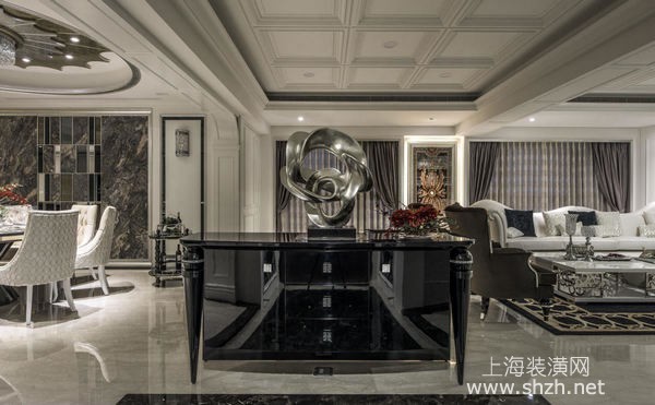 上海装修案例分享|新古典装修风格演绎低调奢华品味质感
