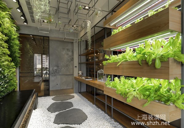上海田园风格装修案例分享：绿意迎进来，打造都会田园生活