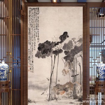 装修风水知识：玄关走廊挂水墨画福气财气接连不断