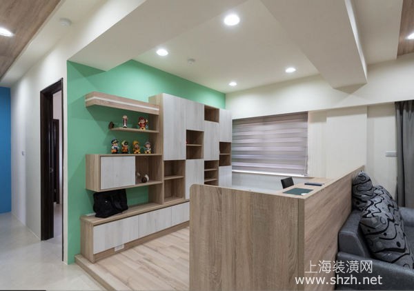 系統(tǒng)家具與色彩靈感打造完美收納美學兼?zhèn)?0平新房