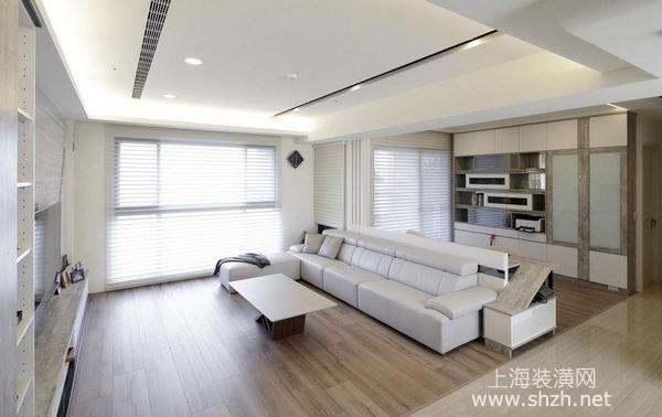 三房兩廳現(xiàn)代風(fēng)新房裝修設(shè)計(jì)：利用系統(tǒng)家具打造愜意樸實(shí)生活
