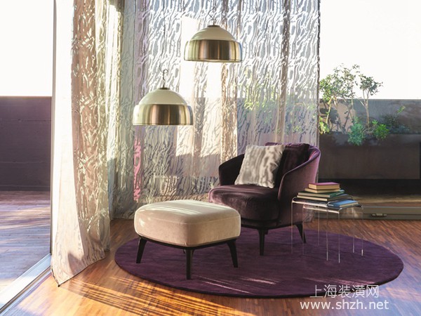 室内装修用窗帘描绘居家优雅风情，五款质感窗帘分享