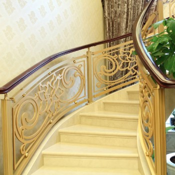 时代的产物 - 铜楼梯扶手的优点分析