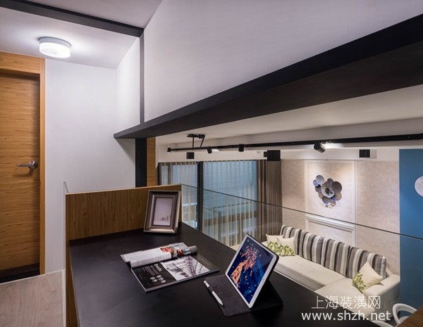 73平米loft装修设计案例：多功能阁楼增加实用空间
