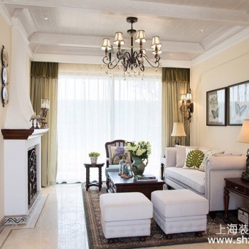 地中海风格装修设计案例：带有海派气息的温馨舒适住宅