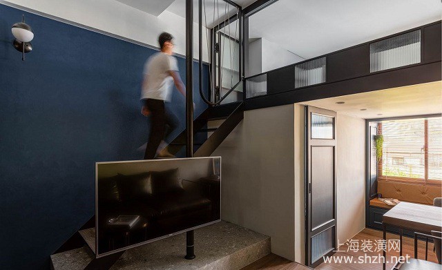 42平米的小户型 挑高户型设计 为新生活做准备 上海装潢网