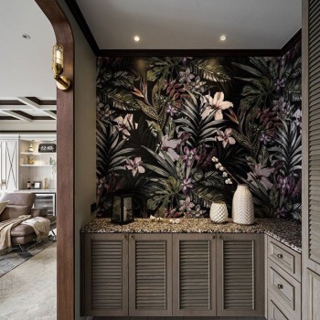 英式风典雅居家，匠心打造英伦典雅的会馆风格