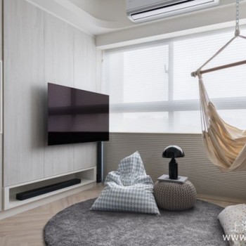 不仅美观收纳机能也很强大，法式风格优雅亲子宅装修案例