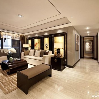 黑白灰新中式风格装修案例：动静结合，尽显灵动、雅致与舒适