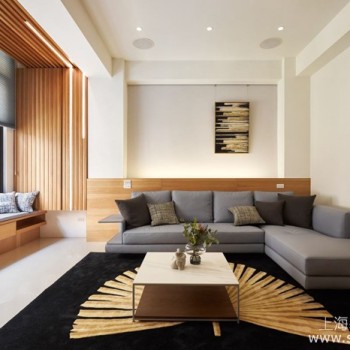 现代雅致别墅装修案例：巧妙混搭系统柜设计实现业主梦想家