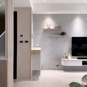 110平米美式古典优雅宅室内设计：简雅内敛、沉静知性韵味空间