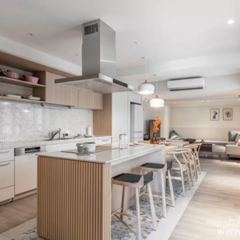 除了可以当隔屏，木格栅还有这些让人惊艳的用途