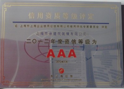 信譽(yù)等級(jí)
