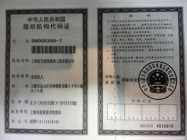 機(jī)構(gòu)代碼