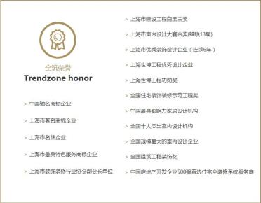 全筑榮譽