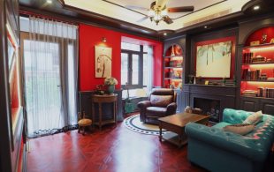 浪漫复古联排别墅