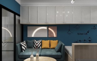 上海老房翻新|简约独居·悠度闲暇时光