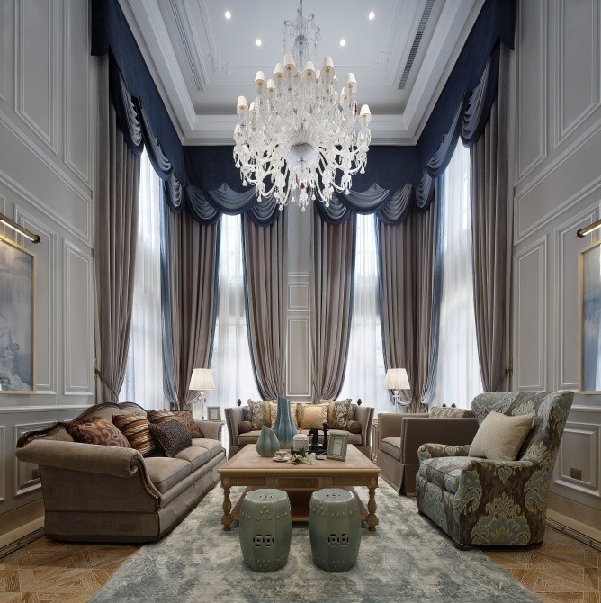 绿洲比华利独栋别墅-上海腾龙别墅设计-上海装潢网