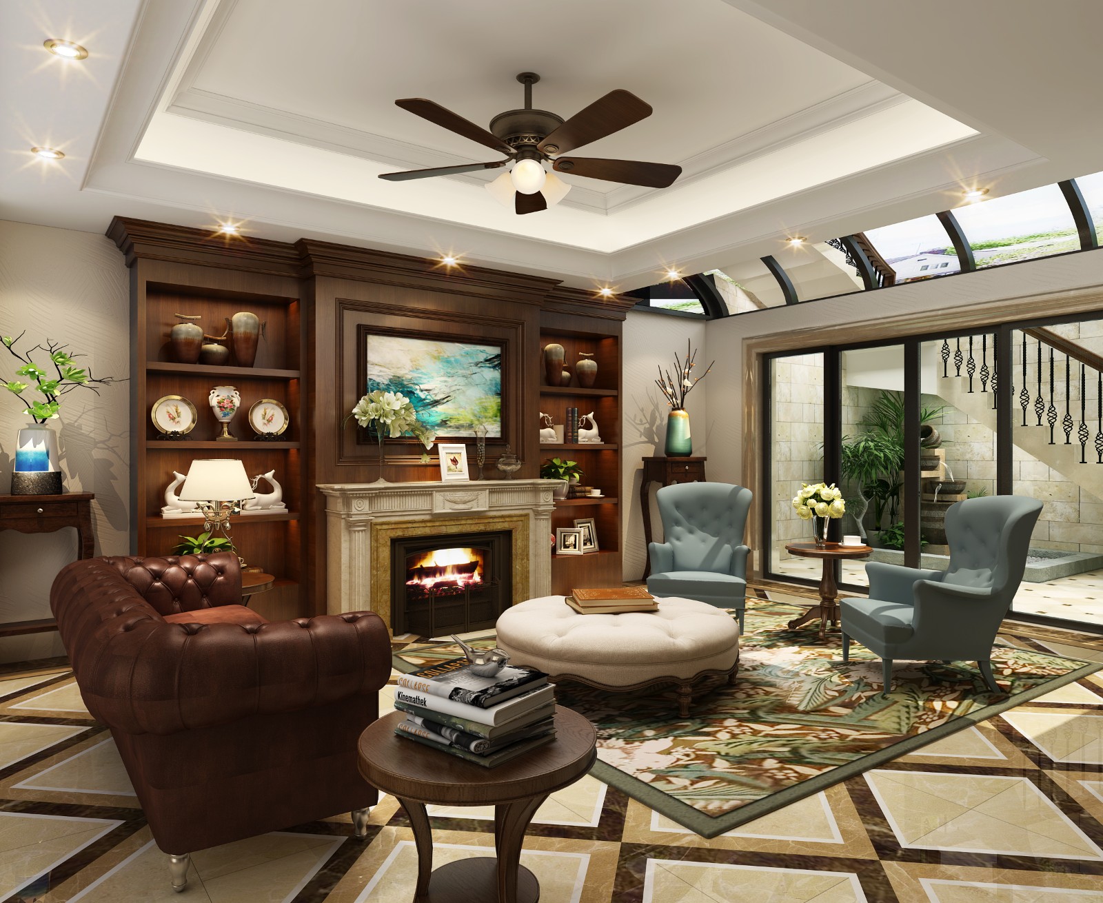 西郊大公馆独栋别墅-上海腾龙别墅设计-上海装潢网