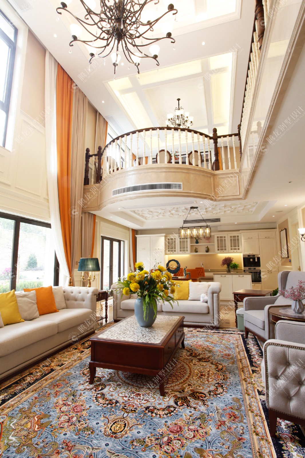 铂悦西郊600平独栋别墅欧式风格-上海腾龙别墅设计-上海装潢网