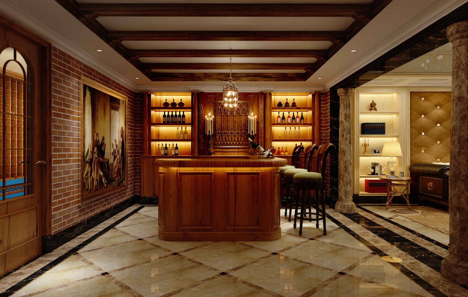 保利茉莉公馆450平独栋别墅欧式风